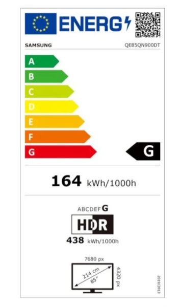Samsung 85QN900D 8K Ultra HD 85'' 216 Ekran Uydu Alıcılı Smart Neo QLED TV