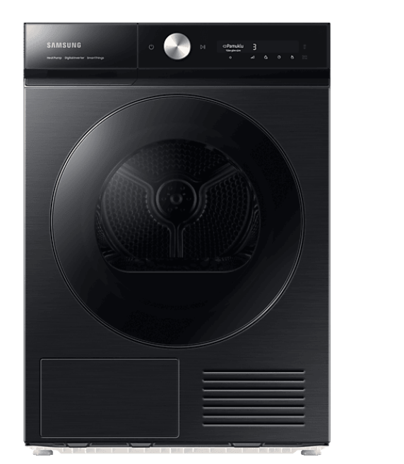 SAMSUNG DV90BB9445GBAH A+++ Enerji Sınıfı 9kg Kurutma Makinesi Siyah (Samsung Türkiye garantili)