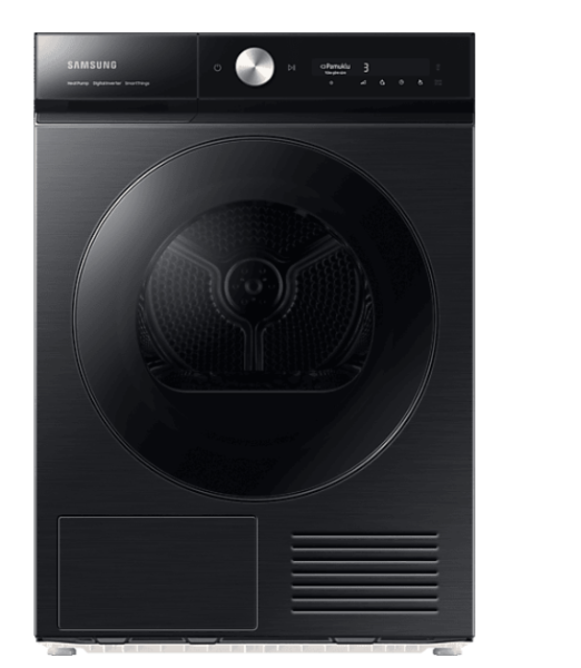 SAMSUNG DV90BB9445GBAH A+++ Enerji Sınıfı 9kg Kurutma Makinesi Siyah (Samsung Türkiye garantili)