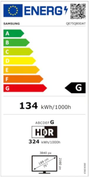 Samsung 75Q80D 4K Ultra HD 75'' 190 Ekran Uydu Alıcılı Smart QLED TV (Samsung Türkiye Garantili)