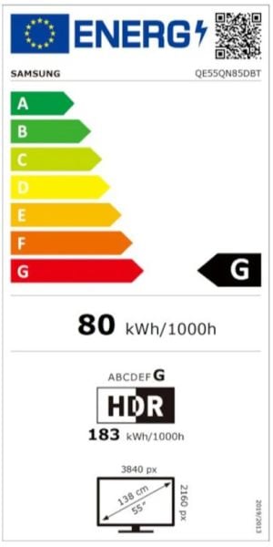Samsung 55QN85D 55'' 4K Ultra HD Smart Neo QLED TV  (Samsung Türkiye Garantili)