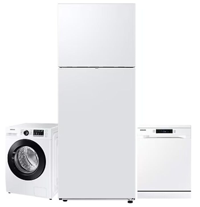 SAMSUNG RB52DS33ESA BUZDOLABI + DV90CGC0A0ABAH KURUTMA MAKİNESİ + WW90DG6U25LBAH ÇAMAŞIR MAKİNESİ + DW60DG540FSR BULAŞIK MAKİNESİ